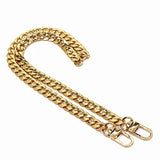 M-W 23.6" Iron Flat Chain Strap Handbag Chains Accessories Purse Straps Shoulder Replacement