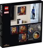 LEGO Art Marvel Studios Iron Man 31199 Building Kit for Adults; A Creative Wall Art Set Featuring Iron Man That Makes an Awesome Gift (3,167 Pieces)
