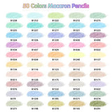 Macaron 50+1 Drawing Pencils Set with 1 Coloring Book,Pastel Colored Pencils for Adult Coloring Books,Soft Coloring Pencils for Kids Artists