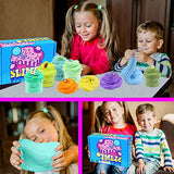 LAWOHO Butter Slime Kit, 6 Pack, Super Soft Non-Sticky and No-Toxic DIY Stress Relief Toys Gift for Boys, Girls, Kids and Adults 193