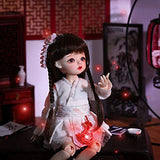 HGFDSA 26Cm BJD Doll Exquisite Lovely Simulation Doll SD 10.2Inch Full Set Joint Dolls Can Change Clothes Shoes Decoration Wait