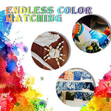 DIY Tie Dye Kits,18 Colors Tie Dye Party Supplies kit,36 Bag Pigments Fabric Dye,Tie Dye Kits for Kids Adults,Vibrant Dye for Textile Craft Arts Shirt Canvas T-Shirt Clothing DIY Party Project