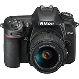 Nikon D7500 4K Ultra HD DSLR Camera with AF-P DX 18-55mm f/3.5-5.6G and 70-300mm f/4.5-6.3G NIKKOR Lens Kit + 500mm Preset f/8 Telephoto Lens + 0.43x Wide Angle, 2.2x Pro Bundle