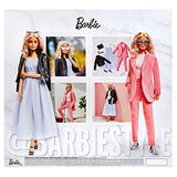 Barbie Signature @BarbieStyle Fully Poseable Fashion Doll (12-in Blonde) with Dress, Top, Pants, 2 Jackets, 2 Pairs of Shoes & Accessories, Gift for Collector