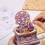RoWood 3D Wooden Puzzle, DIY Music Box Gift for Adults & Teens - for My Dear (93 PCS)