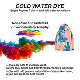Tie Dye Kit,5 Colors One-Step Tie-Dye Set for Clothes with All Essentials Included Shirt Fabric Textile Paints Dying Kits Craft Kit with Natural Dye