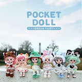 Xin Yan Bjd Dolls 1/8 Sd Smart Doll 6.3 Inch 28 Ball Jointed Doll DIY Toys with Full Set Clothes Shoes Wig Makeup, Best Gift for Girls 3-Year-Old and Up (Color : A)