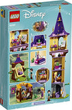 LEGO 43187 Disney Princess Rapunzel’s Tower Castle Playset with 2 Mini Dolls from Tangled Movie