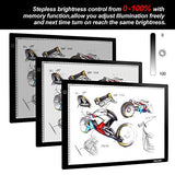 A3 Light Box Magnetic Artcraft Tracing Light Pad LED, Waterproof Protective Case A3 size16.53*11.7 Inches Translucent Vellum Paper with 250 Sheets