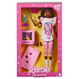 Barbie Doll, Curly Black Hair, 80s-Inspired Slumber Party, Barbie Rewind Series, Nostalgic Collectibles and Gifts, Clothes and Accessories