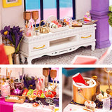 Rolife DIY Miniature Dollhouse Kit -1/24 Scale House Diorama Creative Gifts for Girl Teens/Adults(Party Time)