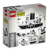 LEGO Ideas 21317 Disney Steamboat Willie Building Kit (751 Pieces)