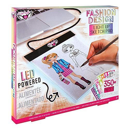 Fashion Angels Fashion Design Light Up Sketch Pad 12521 Light Up