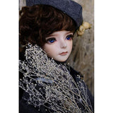 MEESock 1/3 23.6in Handsome BJD Boy Doll 60cm Ball Jointed Doll Handmade Fashion SD Doll DIY Toys, with Clothes Shoes Wig Makeup, for Birthday Gift