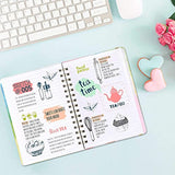 Journal/Ruled Notebook - Ruled Journal with Premium Thick Paper, 6.4" x 8.5", Hardcover with Back Pocket + Banded - Watercolor