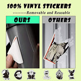 200PCS Gothic Stickers Pack Cool Stickers for Laptop, Water Bottles, Guitar, Computer, Phone, Travel Case, Helmet, Car, Black and White Goth Stickers for Adults(Gothic Stickers)