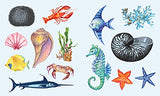 Sticker Studio: Atlantis: A Sticker Gallery of the Deep Blue Sea