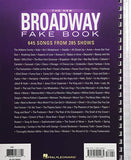 The New Broadway Fake Book: 645 Songs from 285 Shows