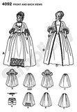 Simplicity Women's Victorian Dress Costume Sewing Pattern, Sizes 14-20