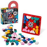 LEGO DOTS Disney Mickey Mouse & Minnie Mouse Stitch-on Patch 41963 Building Toy Set for Kids, Boys, and Girls Ages 8+; DIY Arts and Craft Kit for Creative Kids (95 Pieces)