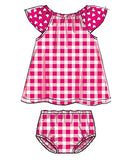 Butterick Patterns Toddler Girl's Underwear, Romper, and Dress Sewing Patterns, NB-S-M-L-XL, White