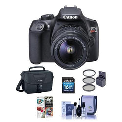 Canon EOS Rebel T6 Digital SLR Camera Kit with EF-S 18-55mm f/3.5-5.6 IS II Lens - Bundle With