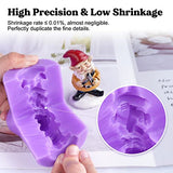 LET'S RESIN Silicone Mold Making Kit 25A, Mold Making Silicone Rubber Flexible & Firm, Liquid Silicone for Mold Making, Molding Silicone for Casting Resin Molds, Silicone Molds (Purple,20.8OZ)