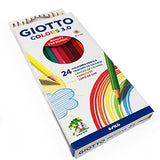 Giotto Colors 3.0 Colouring Pencils – Pack of 24 Assorted Colours
