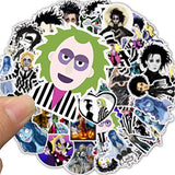 Decal Stickers 50 PCS Tim Burton Film Laptop Sticker Waterproof Vinyl Stickers Car Sticker Motorcycle Bicycle Luggage Decal Graffiti Patches Skateboard Sticker (Tim Burton)