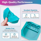 LET'S RESIN Super Elastic Silicone Mold Making Kit 10A,70.5oz Teal Color Mold Making Silicone Rubber,Liquid Silicone for Mold Making, Ideal for Casting Resin Molds/Silicone Molds/Candle Molds (2KG)