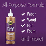 Aleene's Original 2 fl. oz. 6-Pack, America's Favorite Tacky Glue, 6 Pack, Ideal for Slime, Crafts and School Projects 12