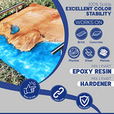 Epoxy Resin for Table Tops & Art Epoxy Resin Kit | 2 Gallon (7.6 L) | Non-Toxic | Premium Quality | High Gloss Thick Clear Coat | for Table Tops, Bar Tops, Counter Tops and Artworks | 100% Solids