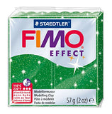 Fimo Effect Clay 57gm Glitter Green