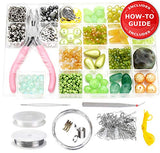 Modda Jewelry Making Kit - Beading Starter Kits, Includes All Needed Jewelry Making Supplies, Beads