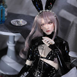 Y&D BJD Doll 1/3 68cm 26.7 Inch Ball Jointed Doll SD Dolls Man Servant Ornament Doll Role Playing Game Gift with Full Set Clothes Shoes Wig Makeup Headband for Boys and Girls