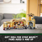 LEGO Star Wars Boba Fett’s Throne Room 75326 Building Kit for Kids Aged 9 and Up, Featuring a Buildable Palace Model and 7 Star Wars: The Book of Boba Fett Characters (732 Pieces)