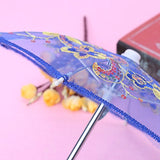 Shoresu Doll Accessories Umbrella, BJD Doll Accessories Umbrella for 16-18 Inch Doll Toys Girl Gift Kid Gift - Green