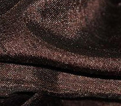 Satin Shantung Solid Fabric 60" Wide Sold By The Yard (DARK BROWN)