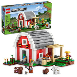 LEGO Minecraft The Red Barn 21187 Building Toy Set for Kids, Girls, and Boys Ages 9+ (799 Pieces)