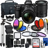 Nikon Z6II Mirrorless Camera Body with NIKKOR Z 24-70mm f/4 S Lens Essential Accessory Bundle - Includes: SanDisk Ultra 64GB SDXC, 50” Tripod, Seller Supplied Replacement Battery, Carry Case & More