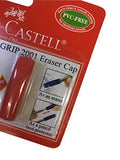 Faber-Castell Grip 2001 PVC-Free Eraser Toppers Eraser Cap Eraser Top As An Eraser For Black lead