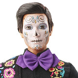 Barbie 2021 Dia De Muertos Ken Doll (12-in) Wearing Embroidered Shirt, Serape & Sombrero, with Calavera Face Paint, Gift for Collectors