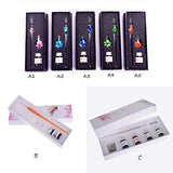 Mallyu Crystal Glass Dip Pen Glass Signature Pen Kit with Bottle Ink Elegant Ink Drawing Pens