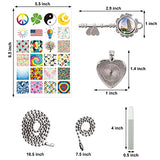 Klever Kits 290 Pcs Girls Jewelry Making Kit Supplies with Images Booklet, Fashion Pendants, Necklaces, Bracelets and Jewelry Glues, Crafts Activity Kit for Kids, Kids DIY Jewelry Making Kit