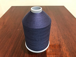 THREAD SEWING COTTON CORE 100 NAVY, 1 lb spool (17800 yards) for commercial and home sewing