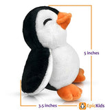 EpicKids Penguin Plush - Stuffed Animal Toy - Suitable For Babies and Children - 5 Inches