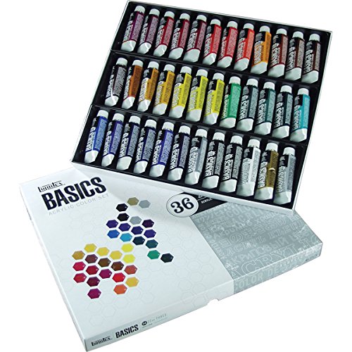 Reeves Liquitex Basics Acrylic Paint, 22ml, Assorted Colors