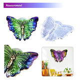 Lifelike Butterfly Silicone Molds, 3D Animal Resin Mold, Large Animals Statue Making Epoxy Casting Mould for Wall Hanging Door Decoration Cabinets Gifts Home Office Craft Art Decor