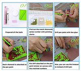 YOBEYI Diamond Painting by Numbers Kit DIY Diamond Rhinestone Painting Kits for Adults and Beginner Diamond Arts Craft Home Decor 15.8 X 11.8 Inch (Religion B)