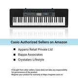 Casio CTK-2550 61-Key Portable Keyboard with App Integration/Dance Music Mode